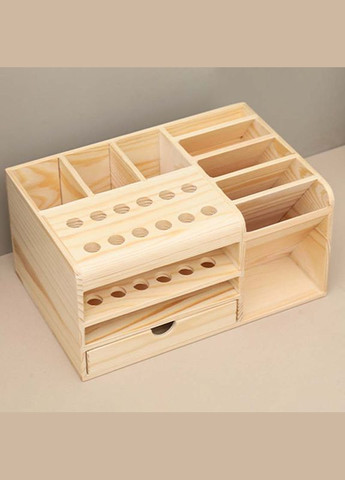 Органайзер для інструментів VN-001T багатофункціональний / дерево / 21*14*10см No Brand (322567823)