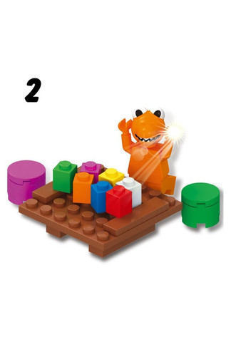 Дитячий конструктор набір фігурок Rainbow Friends іграшкові фігурки Райдужні друзі 6 коробочок Diy (317585137)