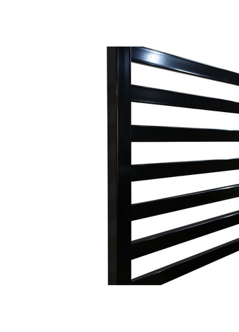 Полотенцесушитель электрический с кнопкой Черный глянец 1190*490 Carino RICARDO (367604635)