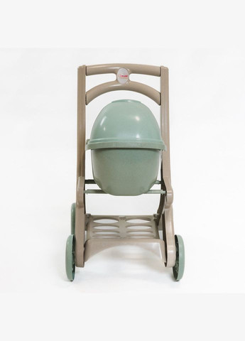 Коляска для кукол с люлькой 0121/01eco бирюзовый Doloni (363206433)