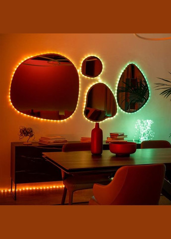 Гирлянда Smart LED Dots Lights RGB 400 IP44 20м черный кабель Twinkly (315719593)