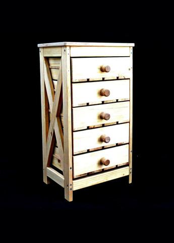 Стелаж для овочів і фруктів з дерева Догвуд бланже (ЯХТ-000101) No Brand (327844896)