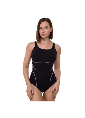 Черный летний купальник для плавания слитный женский w dana u back ar002161-501 Arena