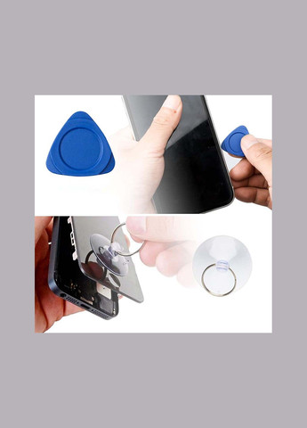 Набор отверток для ремонта мобильного телефона, медиаторы, лопатки, присоска 13 шт. No Brand (322566845)