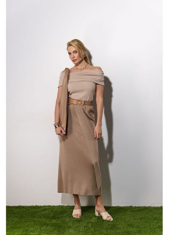 Жіноча довга спідниця з закритим розрізом (2457) Triko Bakh (365729769)