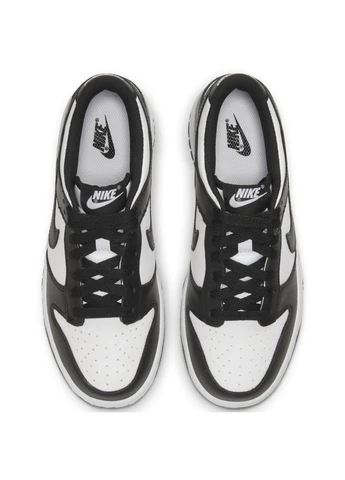 Комбіновані кросівки підліткові (gs) чорно-білі cw1590-100 Nike DUNK LOW