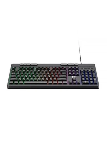 Клавиатура KB907L, USB, мембранная, RGB подсветка, 144 кнопки, 1.5 м (HV-KB907L-BK) HV-KB907L-BK Havit (395336711)
