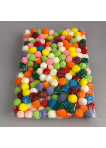 Помпоны для творчества 2 см, 300 шт/упаковка - Микс No Brand (360890860)