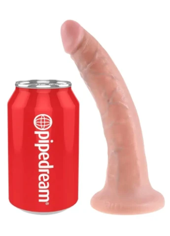 Фалоимитатор на присоске King Cock (18 см) Pipedream (383098793)
