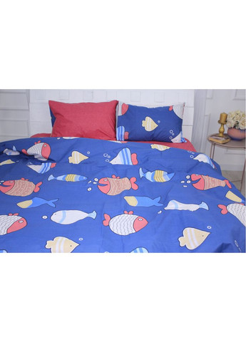 Постельное белье Бязь Premium 17-0466 Fish are fabulous (m226179) Mirson Бязь Premium 17-0466 Fish are fabulous King Size (366563850)