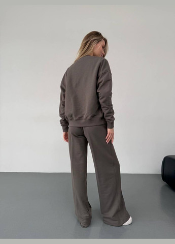 Весенний костюм женский Серый No Brand (326842563)