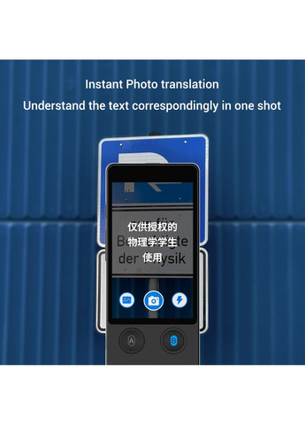 Голосовий електронний перекладач W12 на базі штучного інтелекту Wooask (316510216)