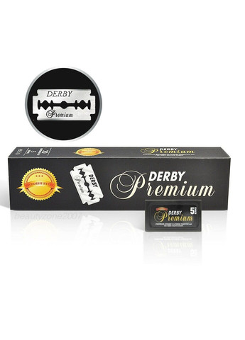 Лезвие для бритья. 100 шт Derby premium (278229208)