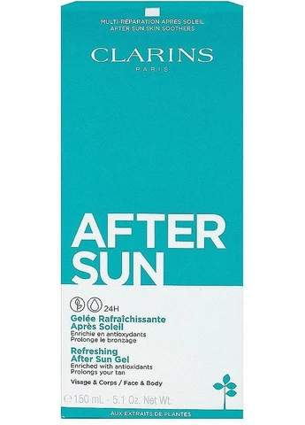 Clarins Освіжальний гель після засмаги для обличчя і тіла Refreshing After Sun Gel 24H 150ml (2-894199) — Крем, (380161829)