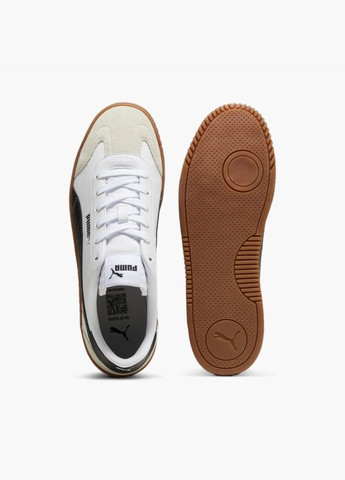 Білі всесезонні кросівки club 5v5 white 395104-04 Puma