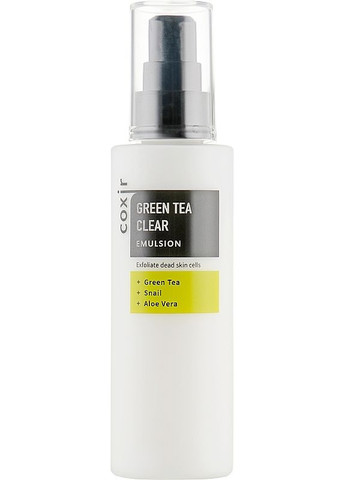 COXIR Емульсія для обличчя Green Tea BHA Clear Emulsion 100ml (2-896128) — Крем, Південна Корея (369795392)
