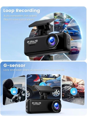Видеорегистратор Dynacam V31UK 4K+1080P No Brand (388574650)