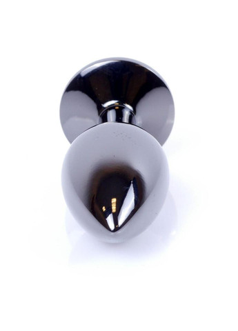 Анальний корок — Jewellery Dark Silver Plug Clear Drive No Brand (338618009)