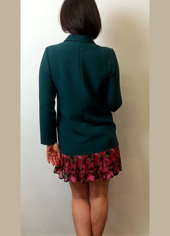 Зеленое кэжуал платье-пиджак с юбкой 2 Льва