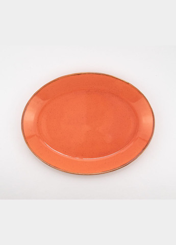 Тарелка овальной формы Seasons Orange 31см 112131 Porland (277949245)