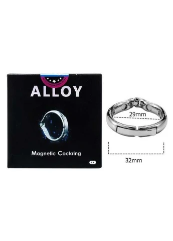 Магнітне кільце для ерекції з легкого сплаву Alloy Металік K000780 No Brand (366887960)