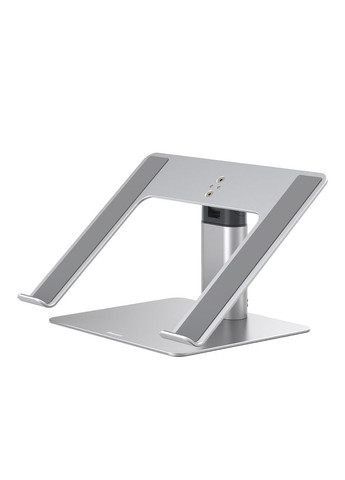 Подставка Metal Adjustable Laptop Stand LUJS000012 серебристая Baseus (293345870)