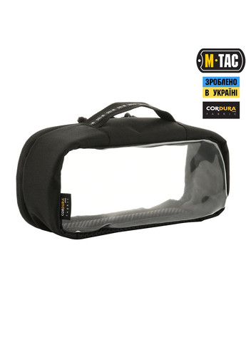 Органайзер утилітарний прозорий Elite Medium (26х11 см) Black M-TAC (303261546)
