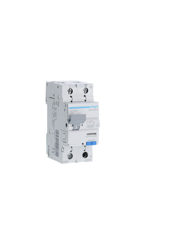 Диференціальний автоматичний вимикач AD975J 1P+N 6kA C25A 30mA тип A дифавтомат (3312) Hager (265535353)