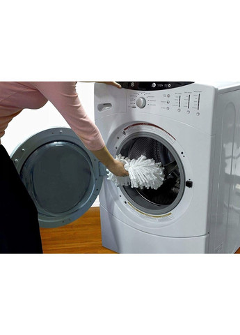 Запасні вставки для круглої швабри з віджимом 15.5 см 2 шт білий Aldi (338254745)