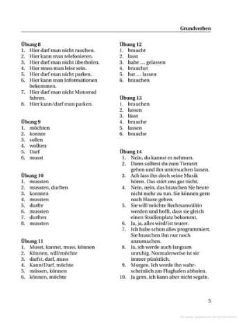 Grundstufen-Grammatik für Deutsch als Fremdsprache. Schlüssel Hueber (370103575)