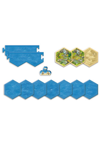 Настільна гра CATAN. Мореплавці. Доповнення для 5-6 гравців ROZUM (371876575)