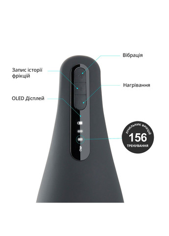Мастурбатор чоловічий AIRTURN 1 7 режимів вібрації 2 рівні підігріву лічильник фрикцій Otouch (298408489)
