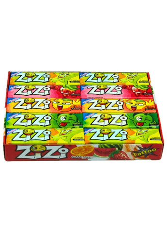 Жувальна гумка +тату, 20 шт/уп ZIZI (317342726)
