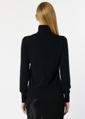 Чорний зимовий светр жіночий чорний Arber Roll-neck WCaddy WTR-139
