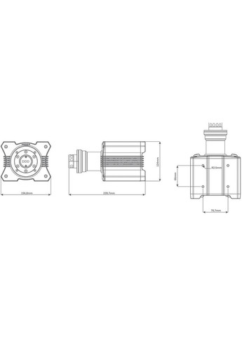 База R9 V3 Black (6973137270810) MOZA (357209940)