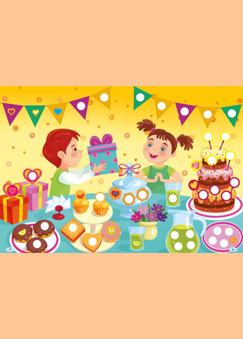 Наклейки. Сердечки и дольки УЛА (316124726)