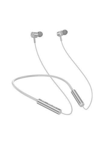 Наушники беспроводные спорт с дугой ES69 Platinum neck-mounted BT earphones серые Hoco (293346640)