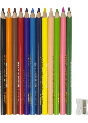 Олівці кольорові Grip-rite Jumbo 12 кольорів (9400-12CB) Marco (386785543)