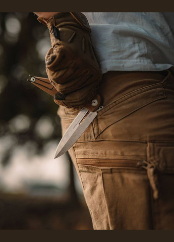 Ніж складний ANV Knives Z400 Coyote (ANVZ400-005) No Brand (315823178)