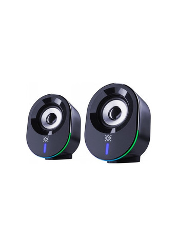 Акустическая система (m466812) Defender Solar 8 LED Bluetooth USB Black (369033277)