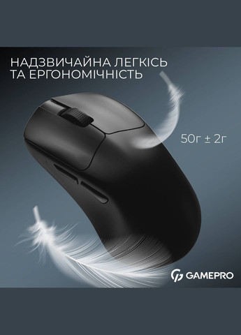 Миша бездротова Asgard Surt Black (GM017B) GAMEPRO (347586660)