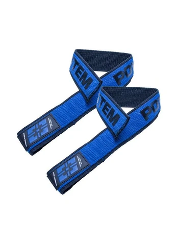 Оригінал! Лямки для тяги PS-3401 Lifting Straps Duplex Black/Blue Power System (397581877)