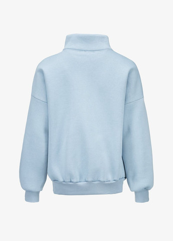 Голубой свитшот однотонный женский 2410 голубой (2000990761095w) shop (2000990761095) Blue World (316002243)