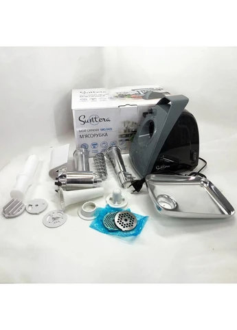 Мясорубка Suntera SMG-5421B 1800 Вт, мясорубка электрическая для мяса, мясорубка для домашней колбасы No Brand (385289485)