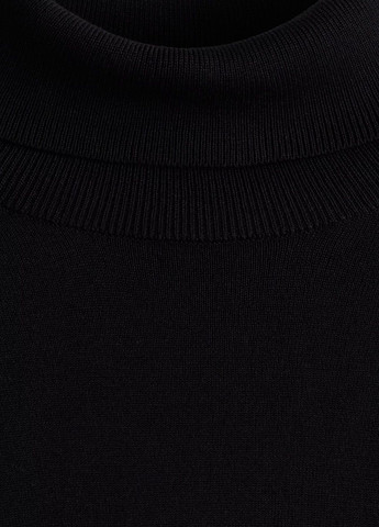 Черный демисезонный свитер H&M