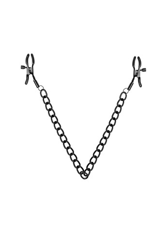 Затискачі для сосків Nipple Clamps with Chain – Black Bedroom Fantasies (297571758)
