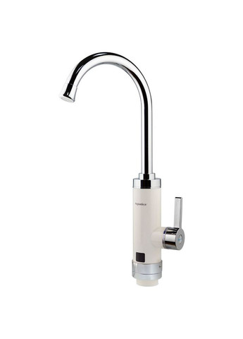 Кран-водонагрівач проточний HZ 3.0кВт 0.4-5бар для кухні гусак вухо на гайці (W) HZ-6B143W AQUATICA (365595477)