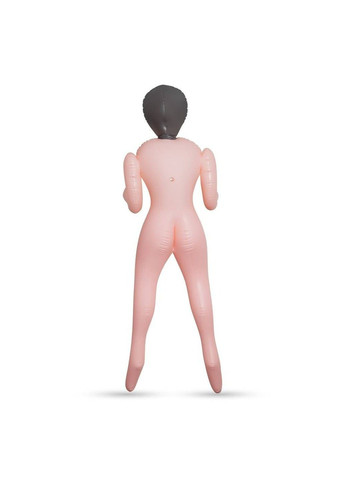 Надувна секс-лялька, три робочі отвори, бежева, 155 см Crushious (292012202)