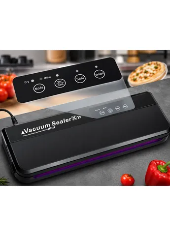 Вакууматор для еды Vacuum Sealer X GY-F973 / Вакуумный упаковщик 110W 60 кПа + пакеты Dolphin (394590085)