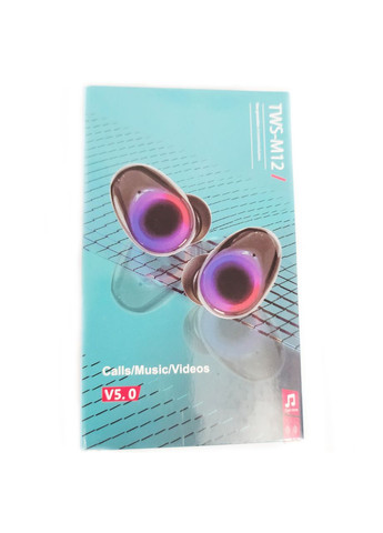 Наушники беспроводные M12 с боксом для зарядки ( ) TWS (322334025)